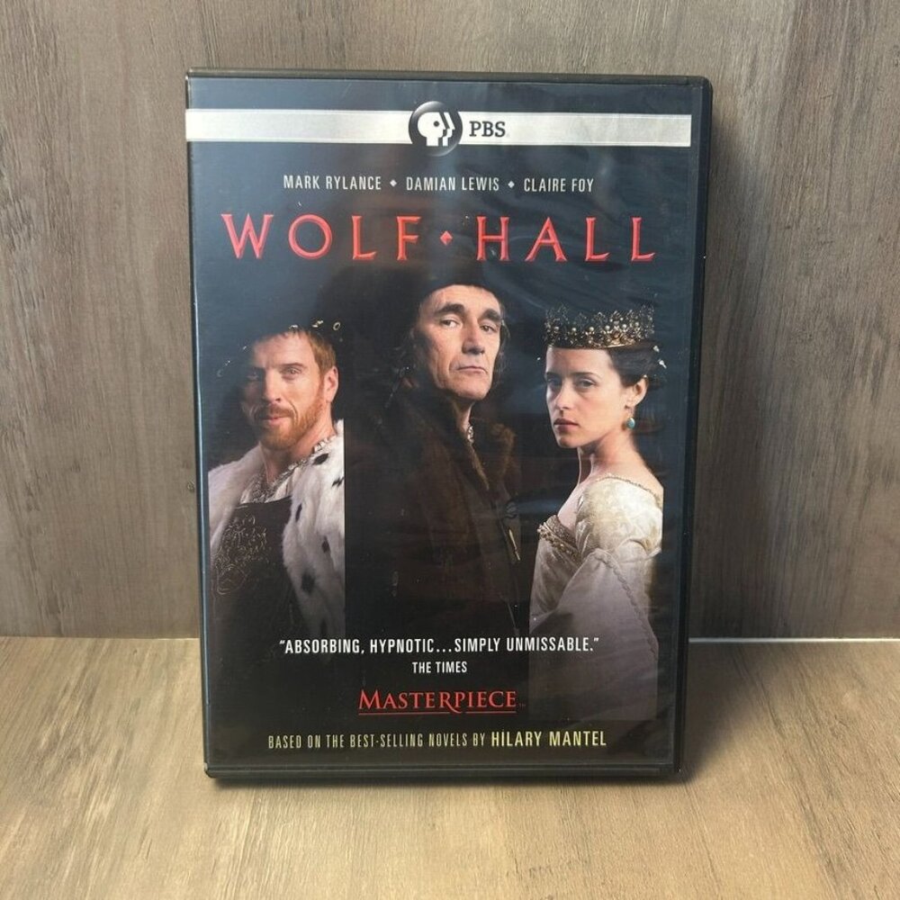 Wolf Hall DVD PBS Masterpiece Drama Mark Rylance Damian Lewis Claire Foy BBC